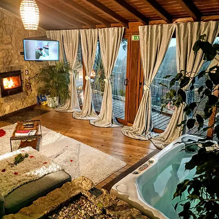 Casa Favo De Mel - Jacuzzi Privado & Lareira - Piscina Holiday park *