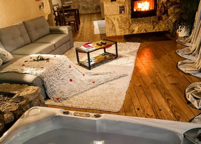 假日公园 Casa Favo De Mel - Lareira & Jacuzzi Privado - Piscina