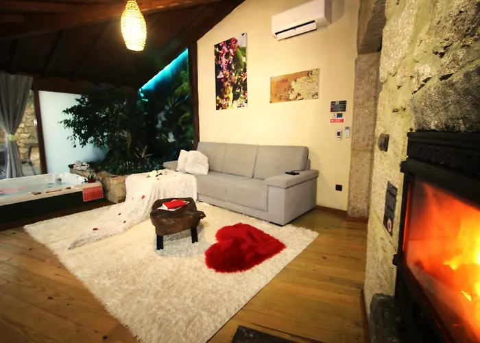 假日公园 Casa Favo De Mel - Lareira & Jacuzzi Privado - Piscina